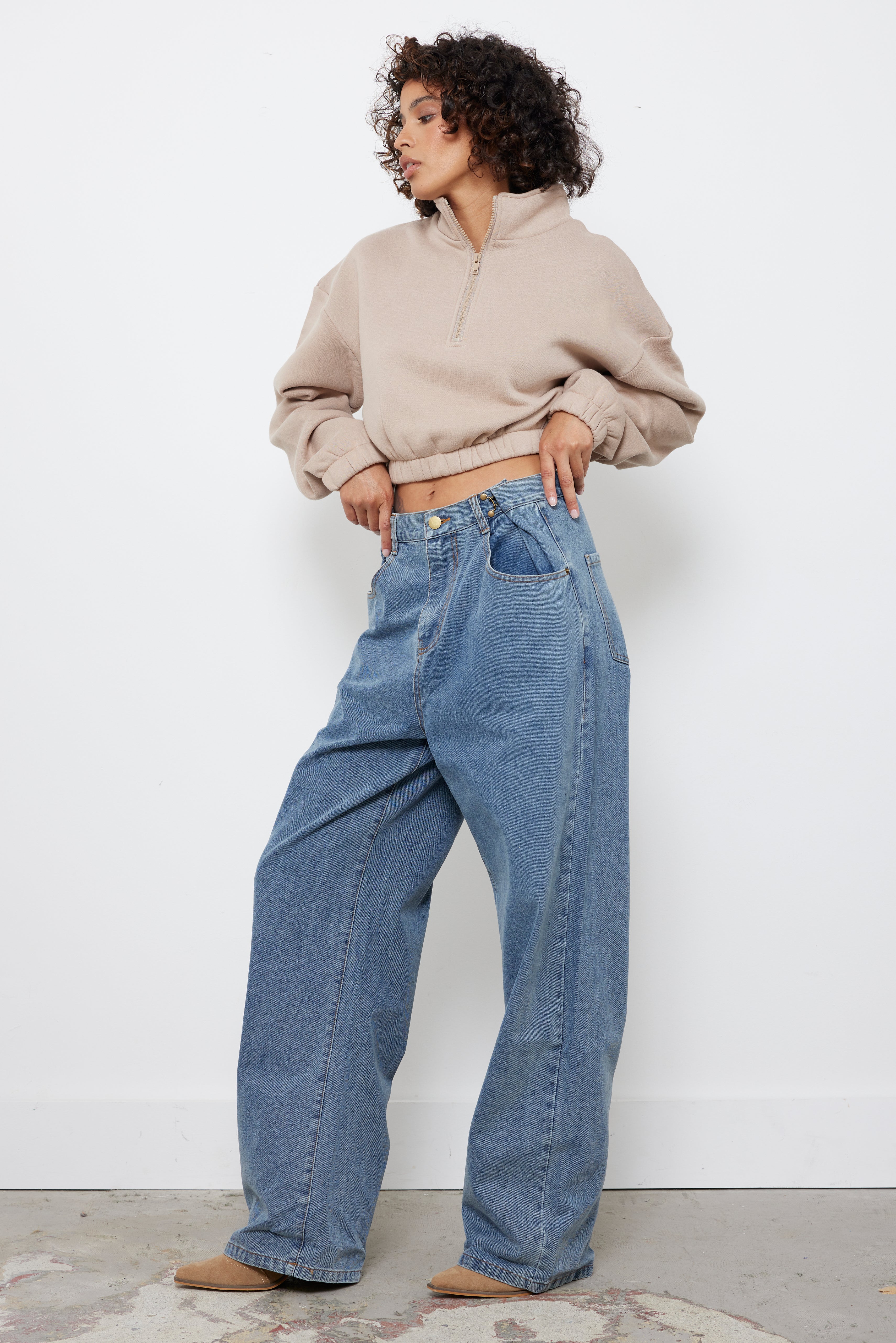 Hooked On You Vintage Blue Denim Pants – Bobbles & Lace