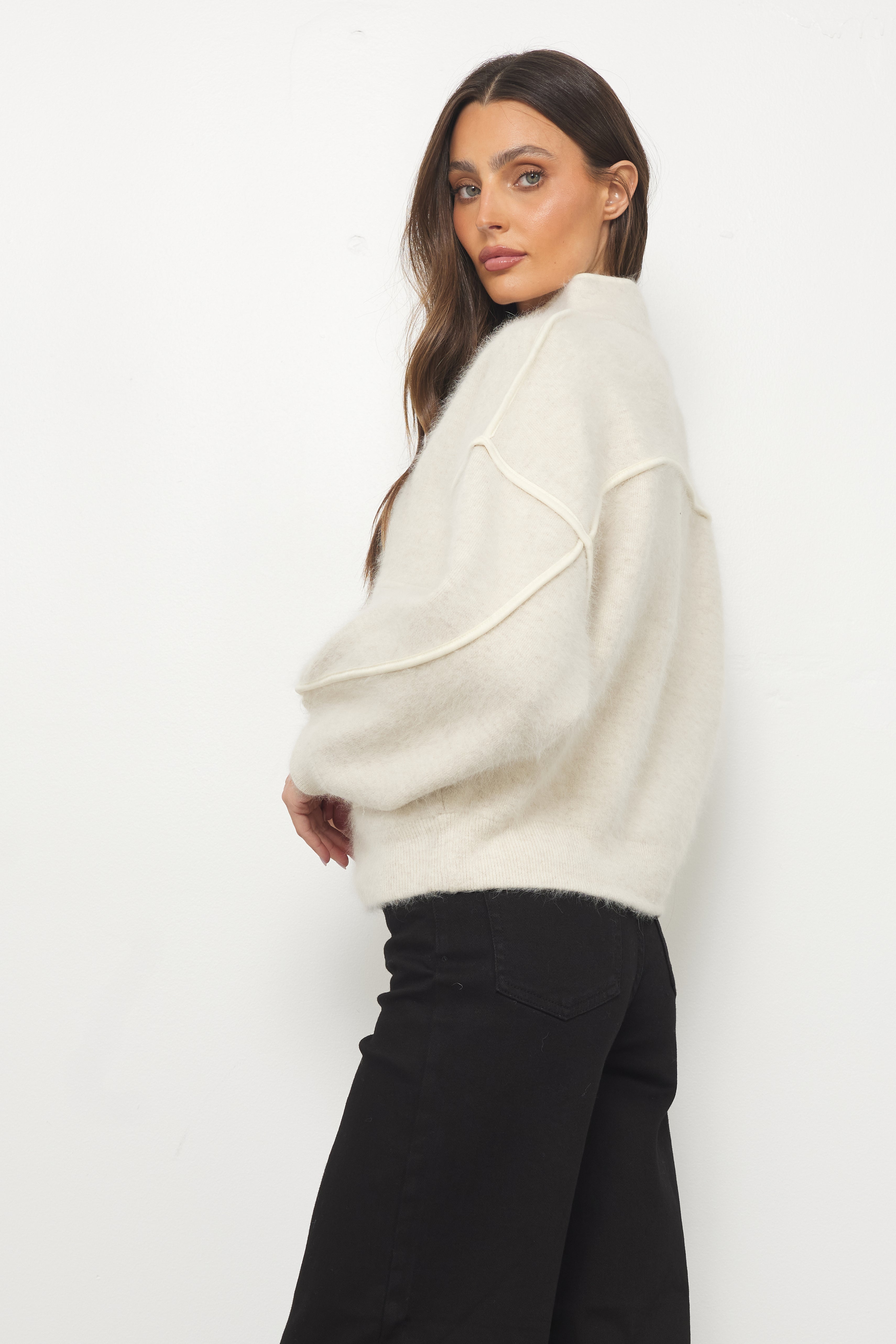 Dolly Cream Knit Jacket