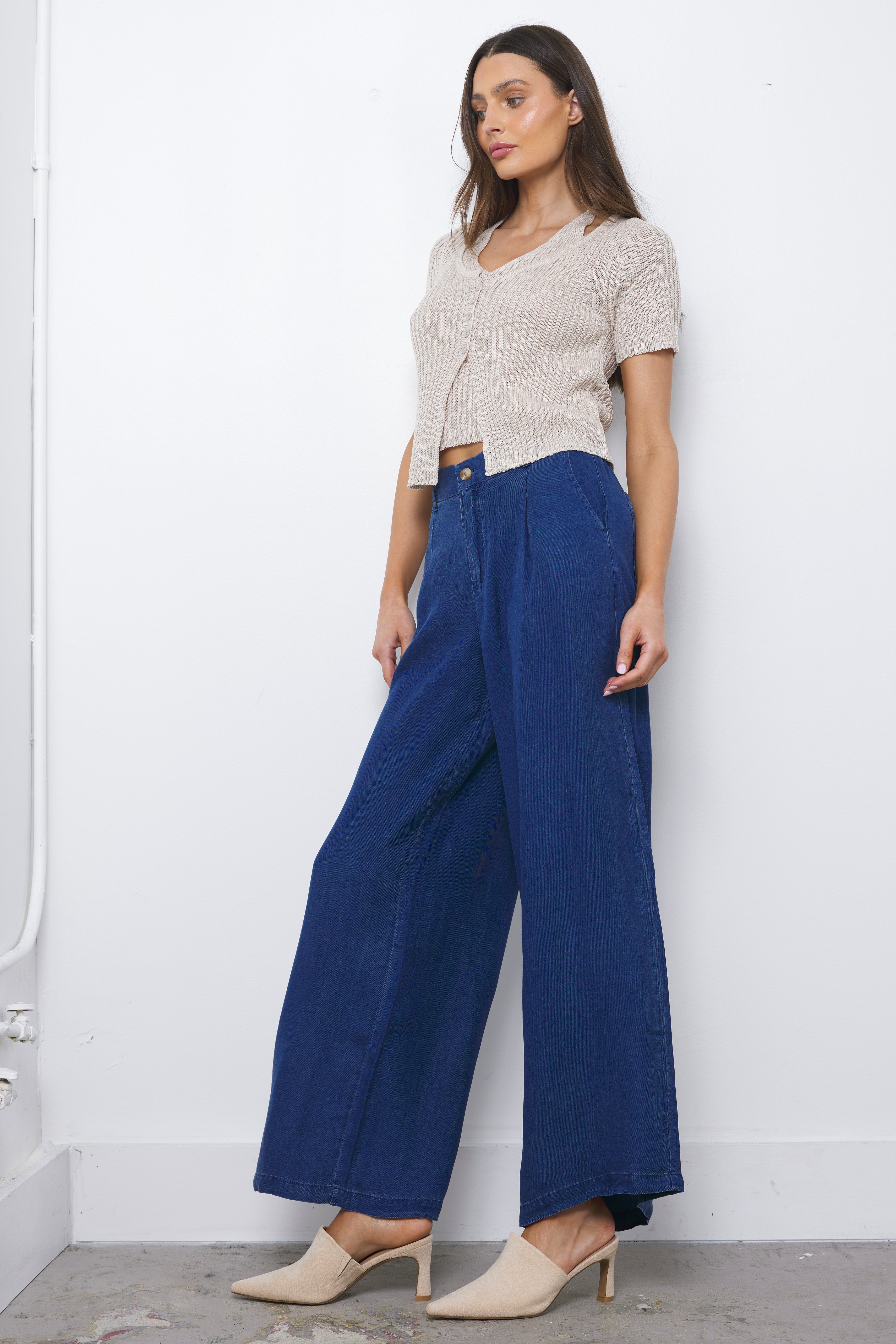 Back Together Chambray Pants