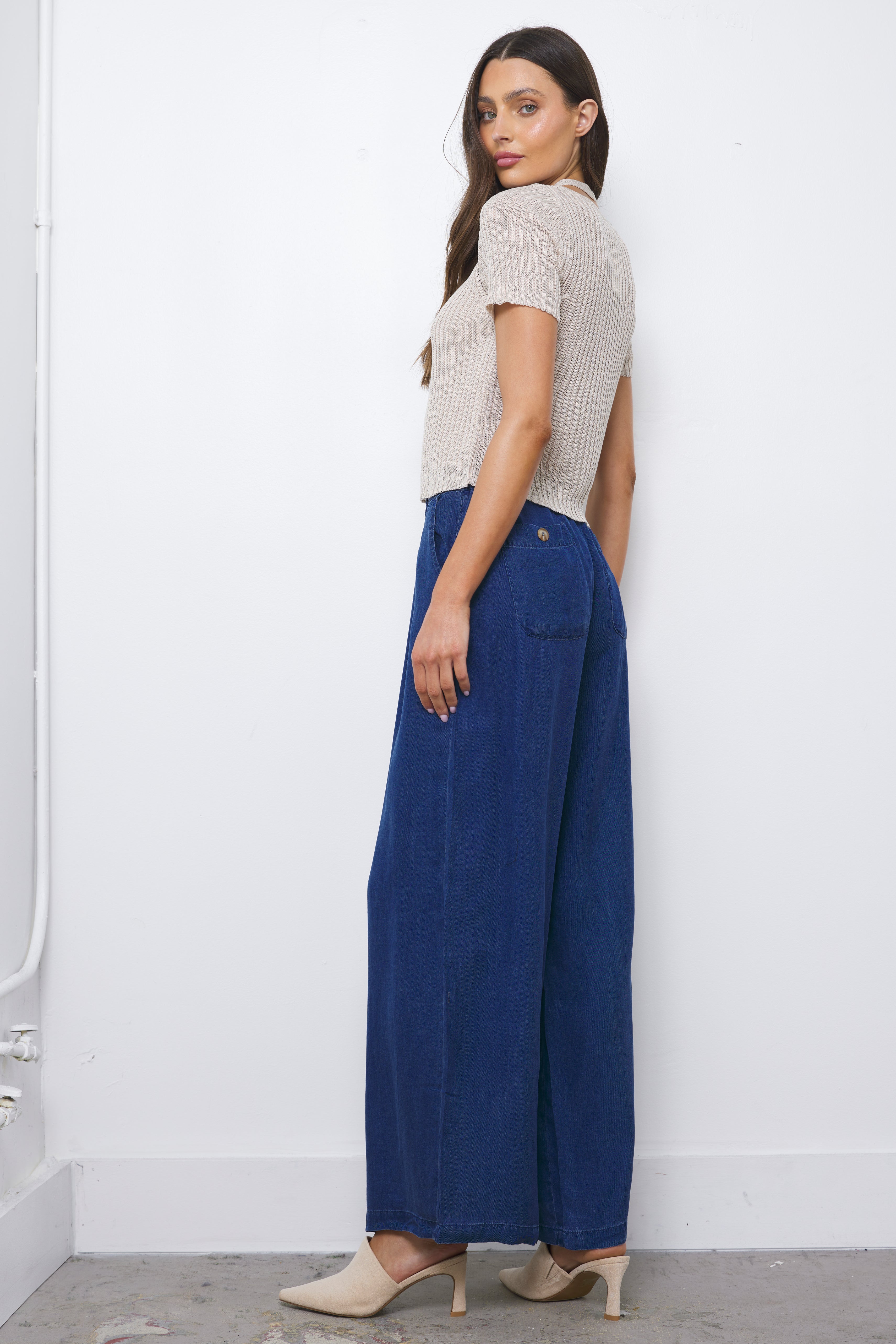 Back Together Chambray Pants