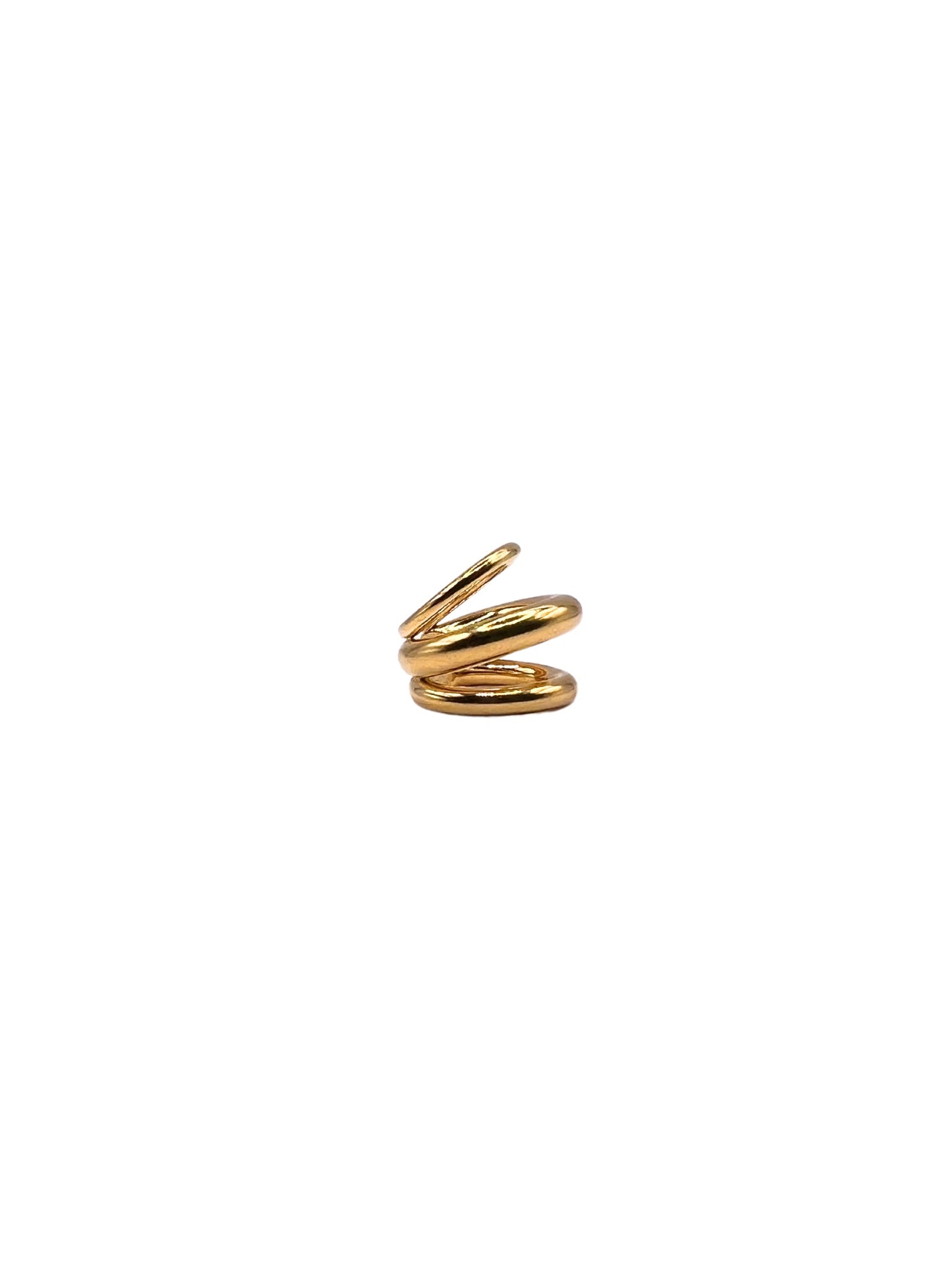 Classy Broad Gold Ear Cuff